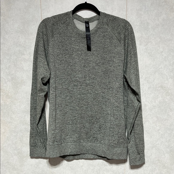 Lululemon men’s medium green Heathered Crewnecks sweater men’s large